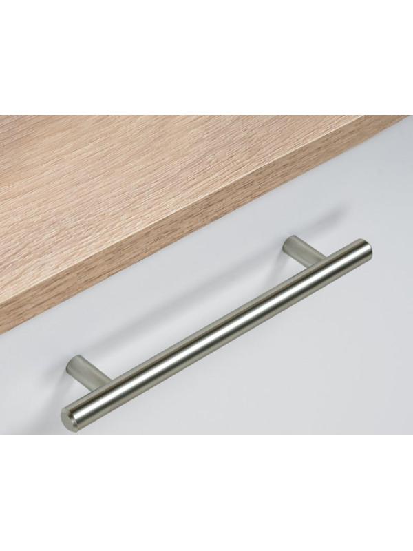 Ручка-рейлинг, d=10 мм, м/о 96 мм, цвет сатиновый никель