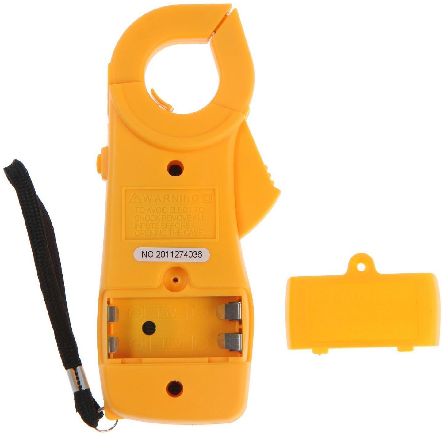 Токовые клещи ТУНДРА, MT 87, ACV/DCV, ACA, 200KΩ, прозвон