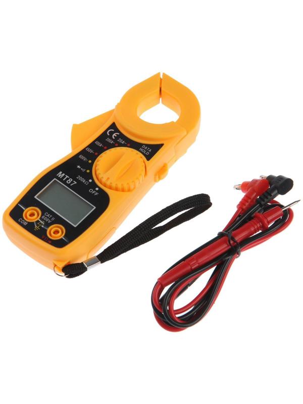 Токовые клещи ТУНДРА, MT 87, ACV/DCV, ACA, 200KΩ, прозвон