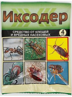 Средство для обработки территории от клещей и вредных насекомых 