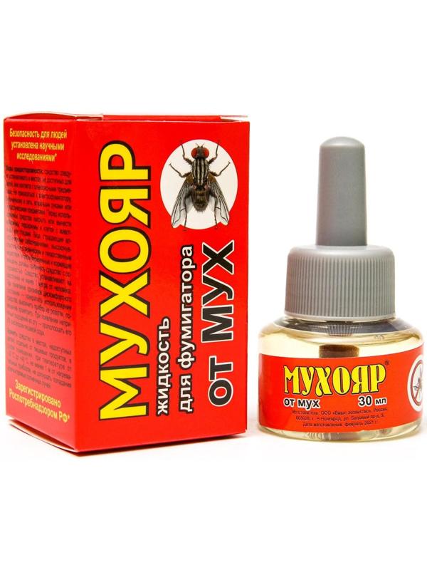Дополнительный флакон-жидкость от мух 