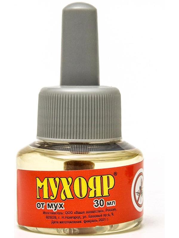 Дополнительный флакон-жидкость от мух 