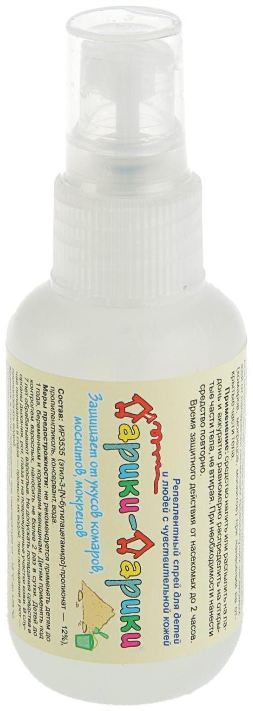 Спрей репеллентный от укусов комаров 