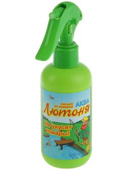 Аква-спрей от комаров Лютоня, 200 мл