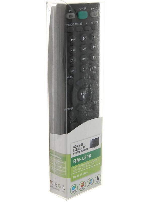 Пульт ДУ Huayu RM-L810, для ТВ LG, универсальный, черный