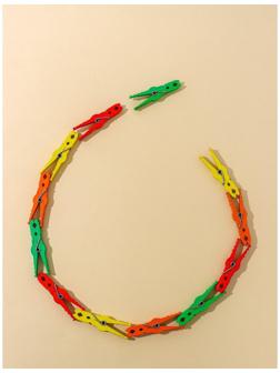 Прищепки бельевые «Кубаночка», 8 см, 12 шт, цвет МИКС