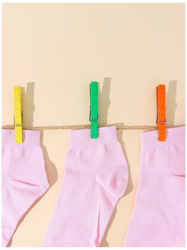 Прищепки бельевые «Кубаночка», 8 см, 12 шт, цвет МИКС