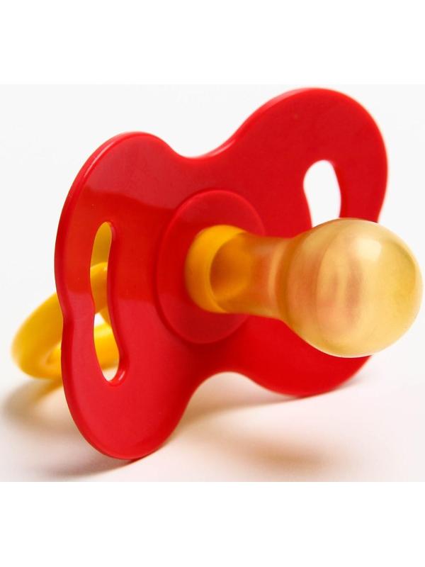 Соска-пустышка латексная классическая «Лучший ребёнок», от 0 мес., цвет МИКС