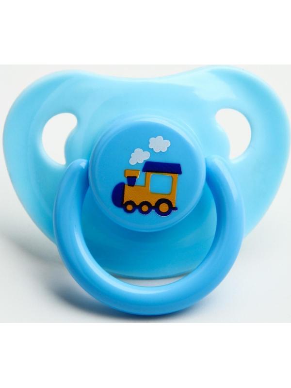 Соска-пустышка латексная классическая «Весёлое настроение», от 0 мес., цвета МИКС