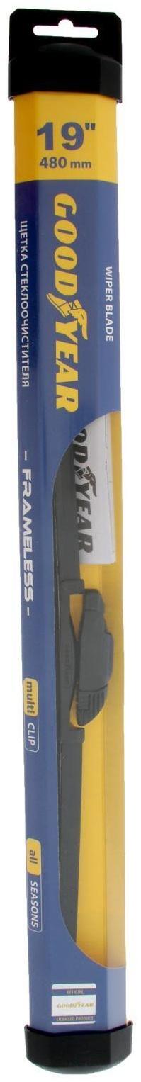 Щетка стеклоочистителя Goodyear FRAMELESS, 19