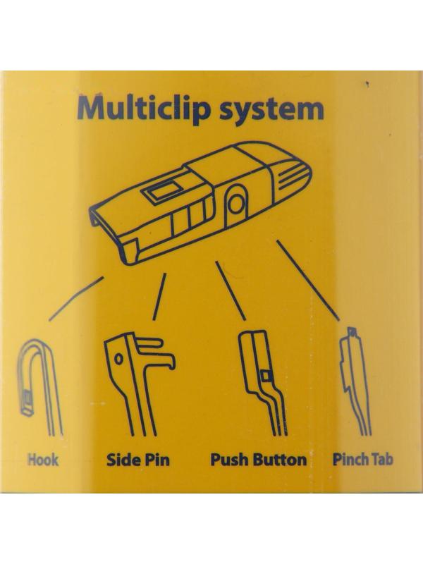 Щетка стеклоочистителя Goodyear FRAMELESS, 19