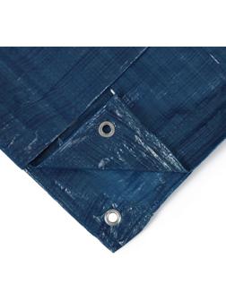 Тент защитный, 3 × 2 м, плотность 60 г/м², люверсы шаг 1 м, синий