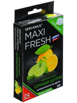 Ароматизатор MAXI FRESH под сиденье гель 100 гр. «СОЧНЫЙ ЦИТРУС»