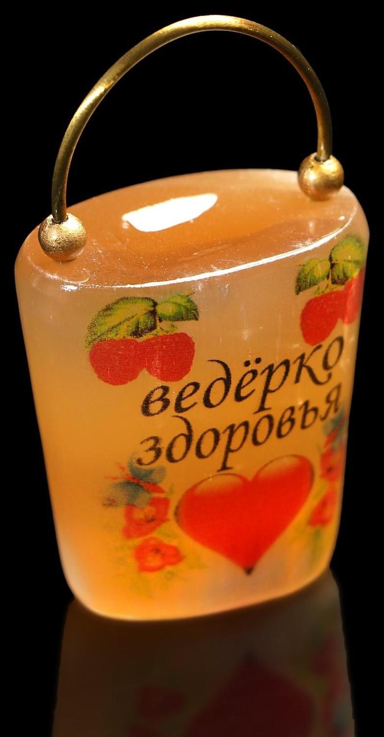 Сувенир «Ведёрко здоровья», селенит