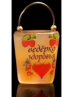 Сувенир «Ведёрко здоровья», селенит