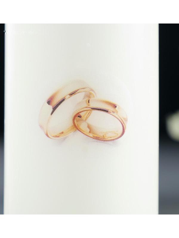 Свеча-цилиндр свадебная 