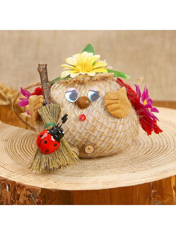 Оберег «Домовушка Тюха», микс