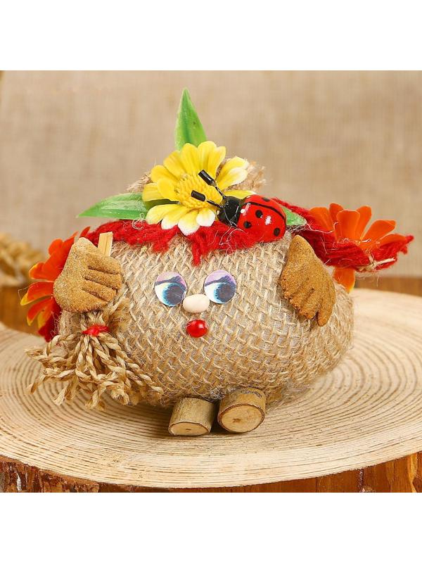 Оберег «Домовушка Тюха», микс