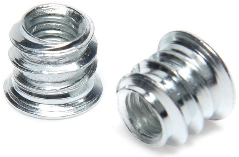 Дюбель Element, мебельный, металлический, резьба М6, 10 шт