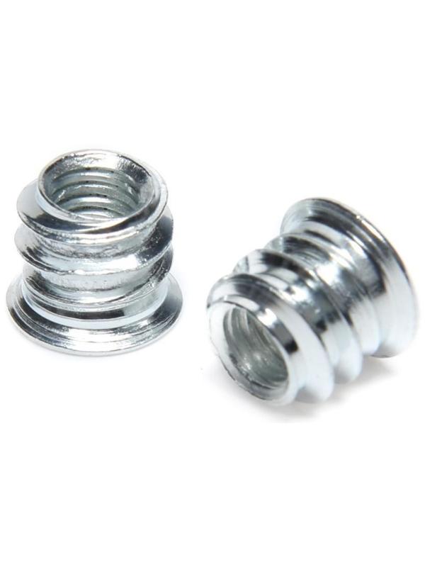 Дюбель Element, мебельный, металлический, резьба М6, 10 шт