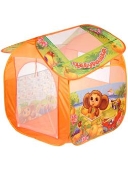 Игровая палатка «Чебурашка с азбукой», в сумке