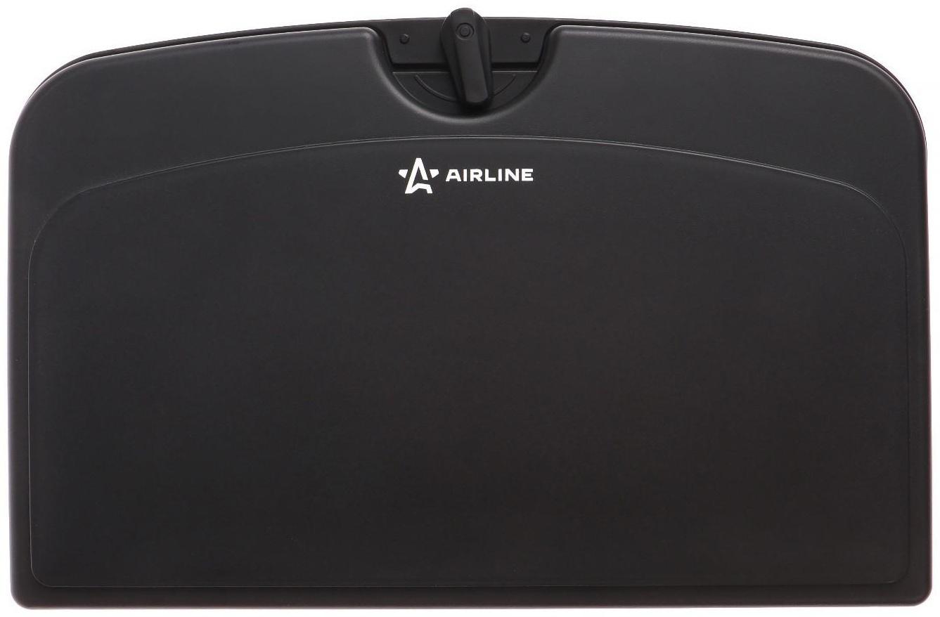 Столик Airline на спинку сиденья, складной, черный, 29х18х2.5 см, ATC-F-01