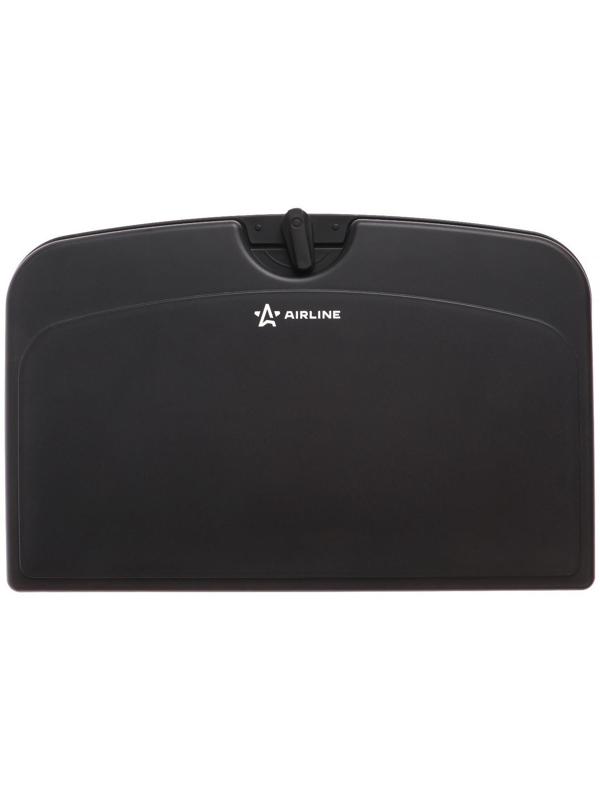 Столик Airline на спинку сиденья, складной, черный, 29х18х2.5 см, ATC-F-01