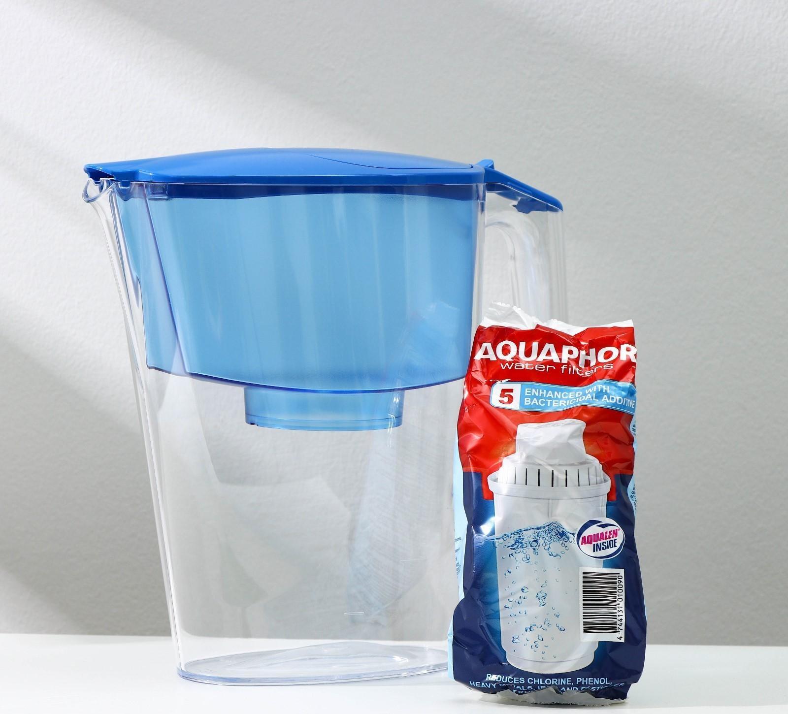 Фильтр-кувшин «Аквафор-Ультра», 2,5 л, цвет голубой