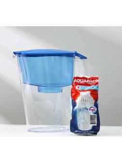Фильтр-кувшин «Аквафор-Ультра», 2,5 л, цвет голубой