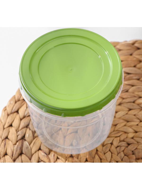 Банка 1 л для хранения продуктов, цвет МИКС