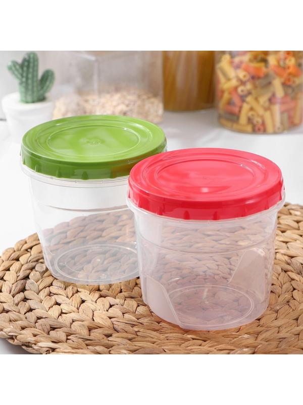 Банка 1 л для хранения продуктов, цвет МИКС