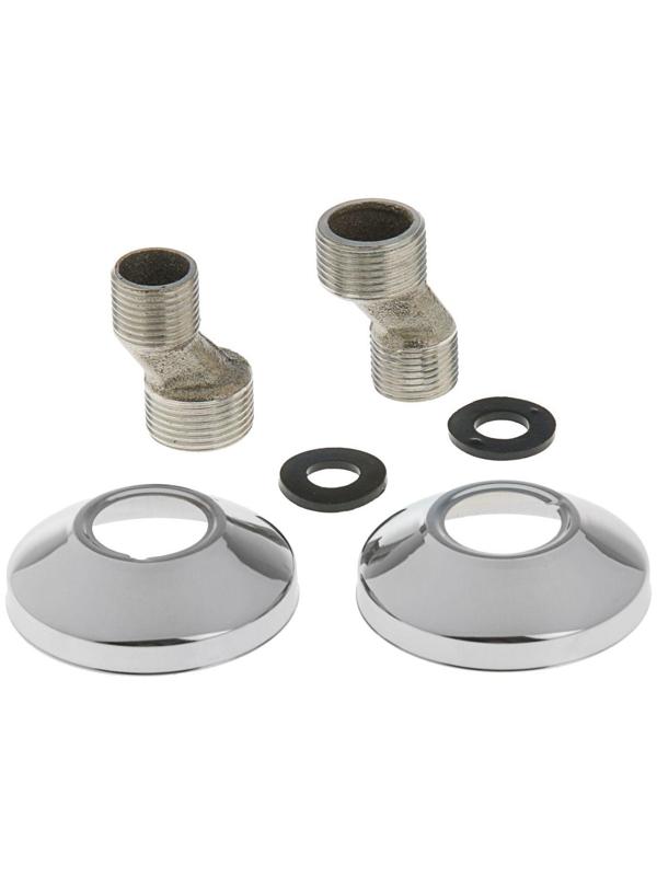 Эксцентрик с отражателем, комплект 2 шт, хром