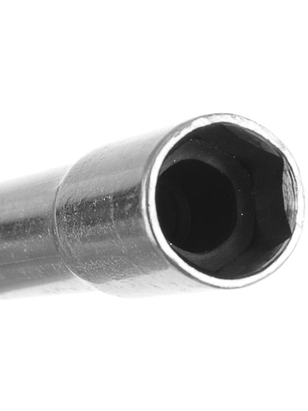 Ключ свечной СЕРВИС КЛЮЧ, 75350, с внутренним резиновым кольцом, 16 х 270 мм