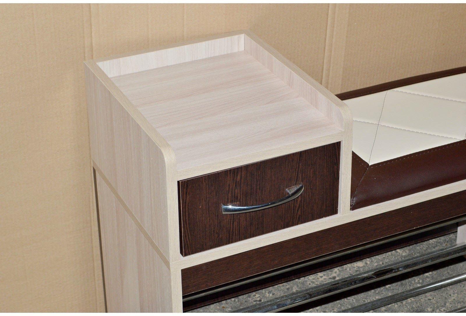 Обувница Ольга 5 Ясень шимо светлый/венге