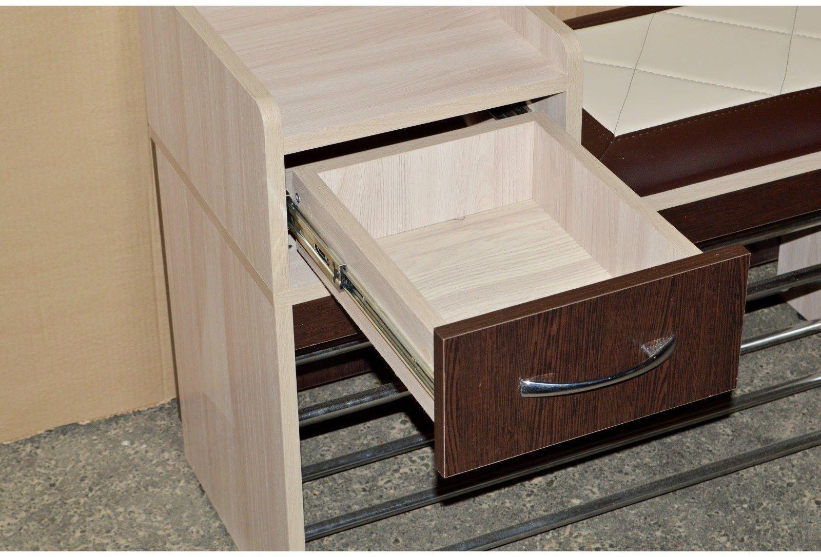 Обувница Ольга 5 Ясень шимо светлый/венге