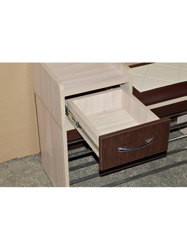 Обувница Ольга 5 Ясень шимо светлый/венге