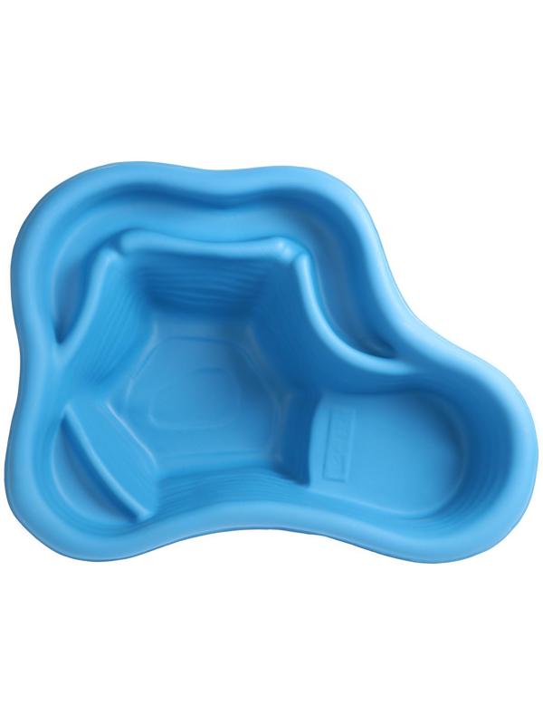 Пруд садовый пластиковый, 135 л, синий