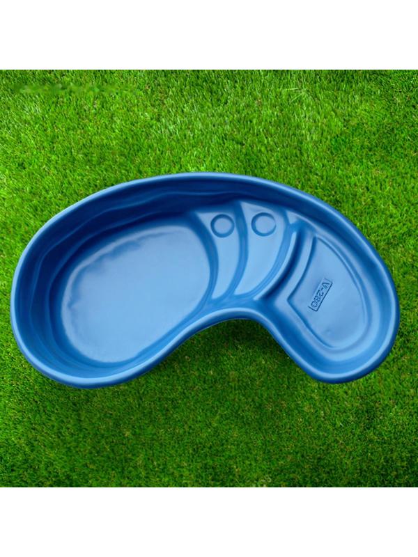 Пруд садовый пластиковый, 280 л, синий