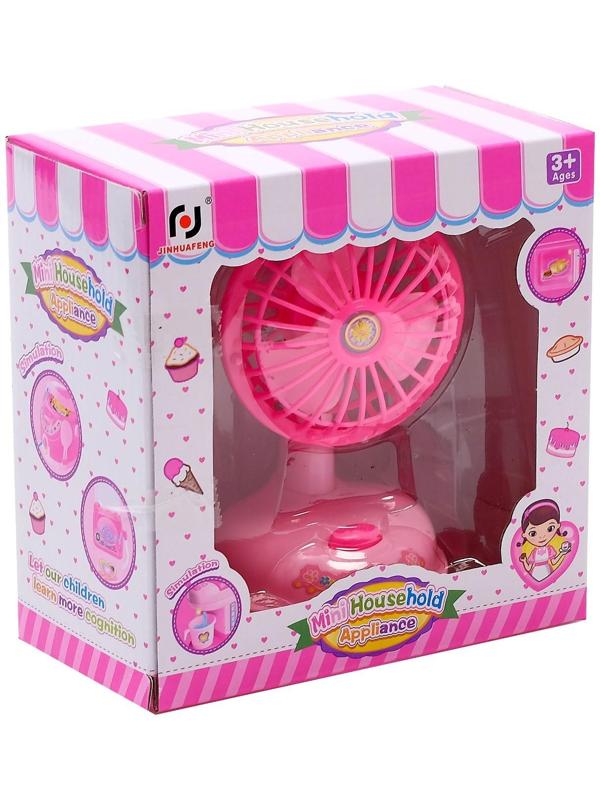 Бытовая техника «Вентилятор», работает от батареек, цвета МИКС