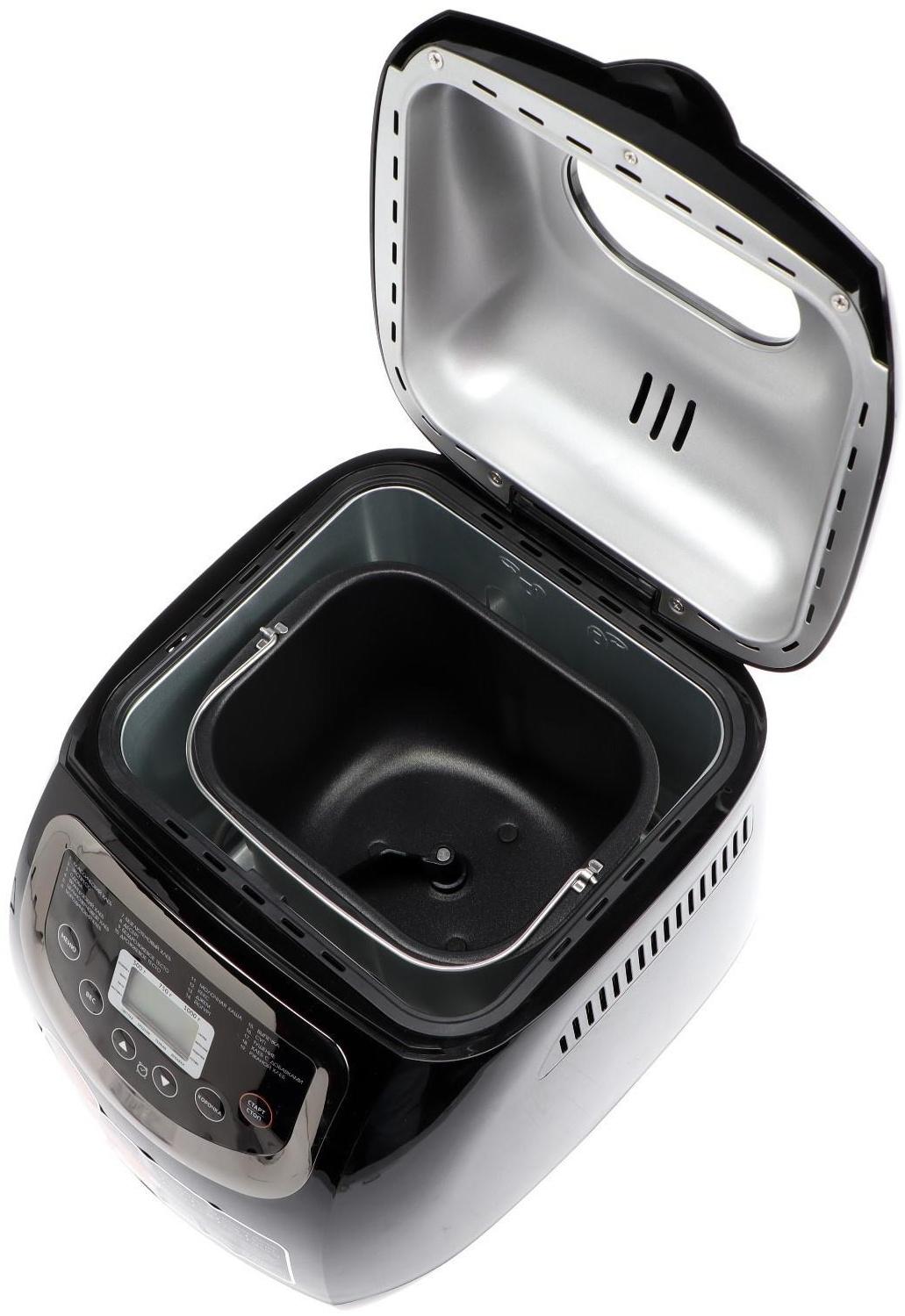 Хлебопечка Redmond RBM-1913, 600 Вт, 19 программ, выбор цвета корочки, чёрная