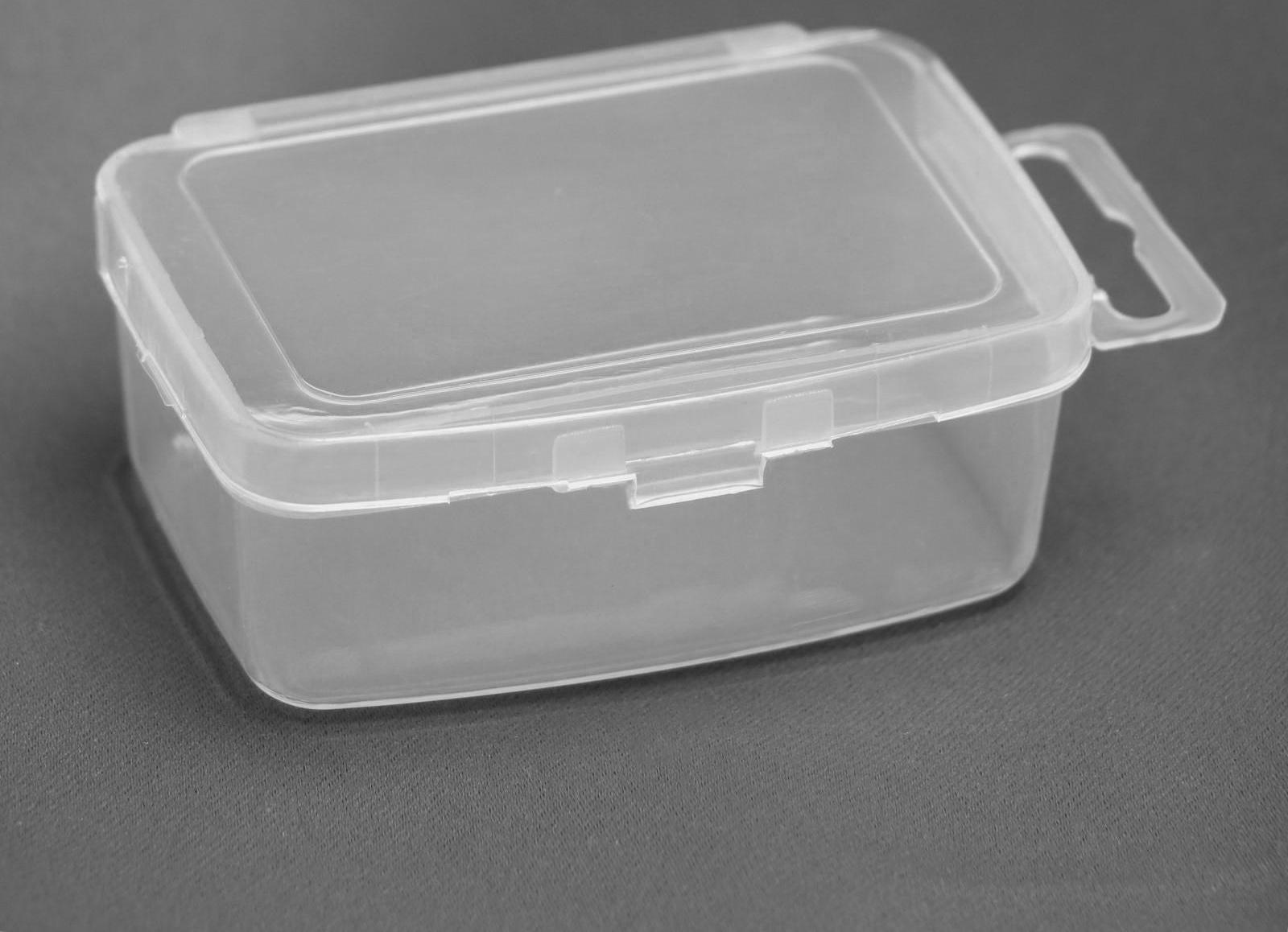 Контейнер для хранения мелочей, 9 × 5,5 × 3 см, цвет прозрачный