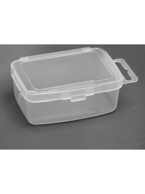 Контейнер для хранения мелочей, 9 × 5,5 × 3 см, цвет прозрачный