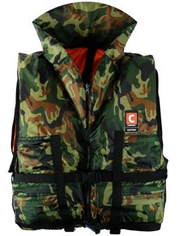 Жилет спасательный с подголовником «Капитан», двухсторонний, большой, 120 кг