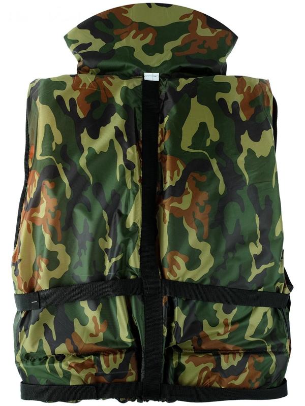 Жилет спасательный с подголовником «Капитан», двухсторонний, большой, 120 кг