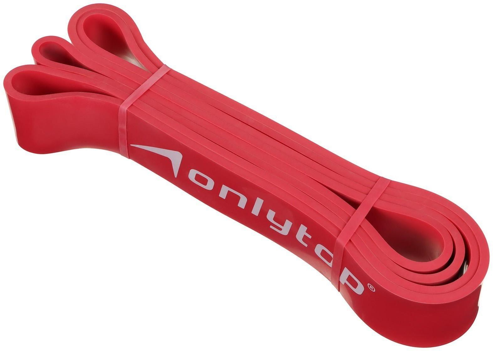 Эспандер ленточный, многофункциональный, 208 х 4,4 х 0,5 см, 17-54 кг, цвет красный