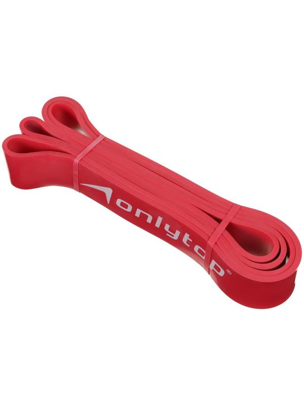 Эспандер ленточный, многофункциональный, 208 х 4,4 х 0,5 см, 17-54 кг, цвет красный