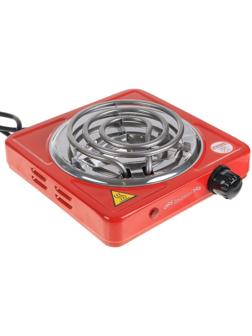 Плитка электрическая ENERGY EN-902R, 1000 Вт, 1 конфорка, красная