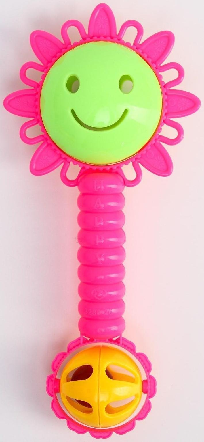 Погремушка «Солнышко», цвет МИКС