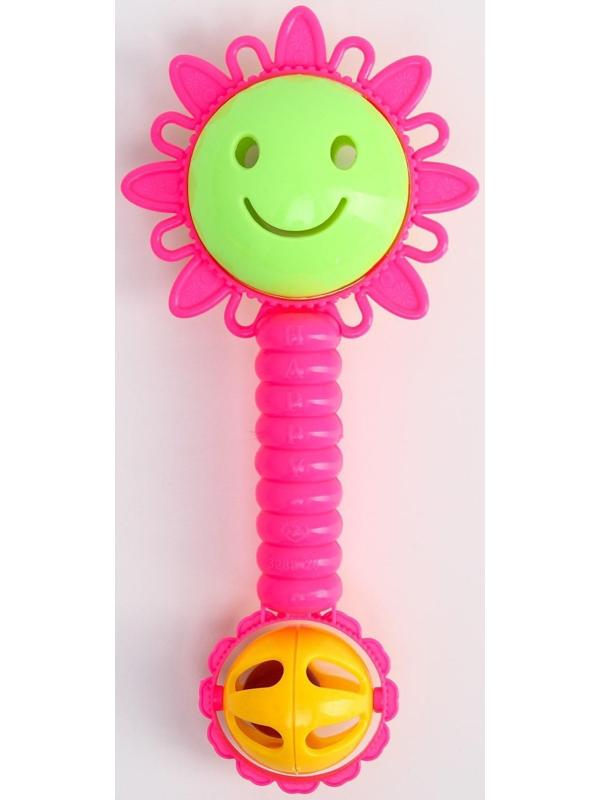 Погремушка «Солнышко», цвет МИКС