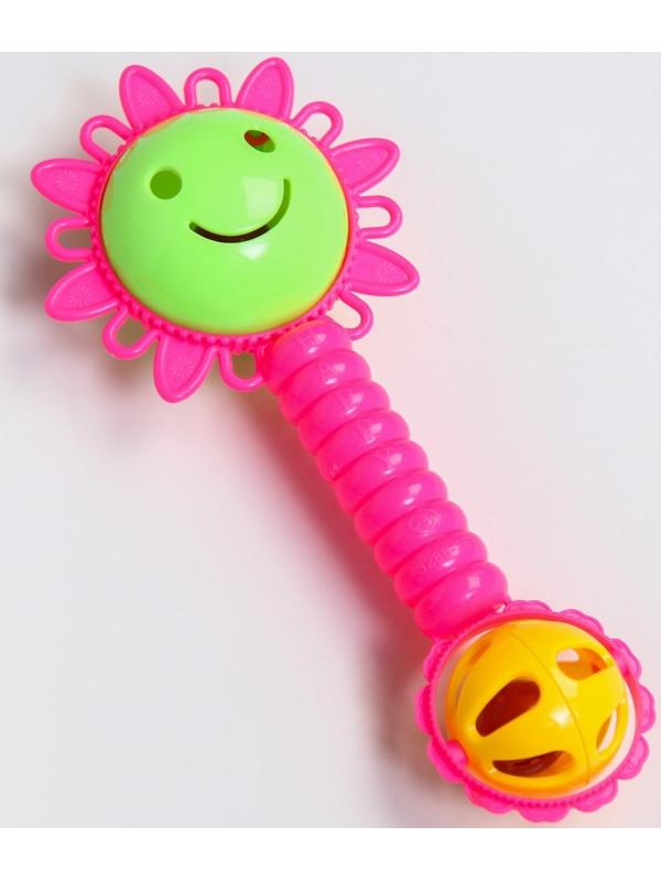 Погремушка «Солнышко», цвет МИКС